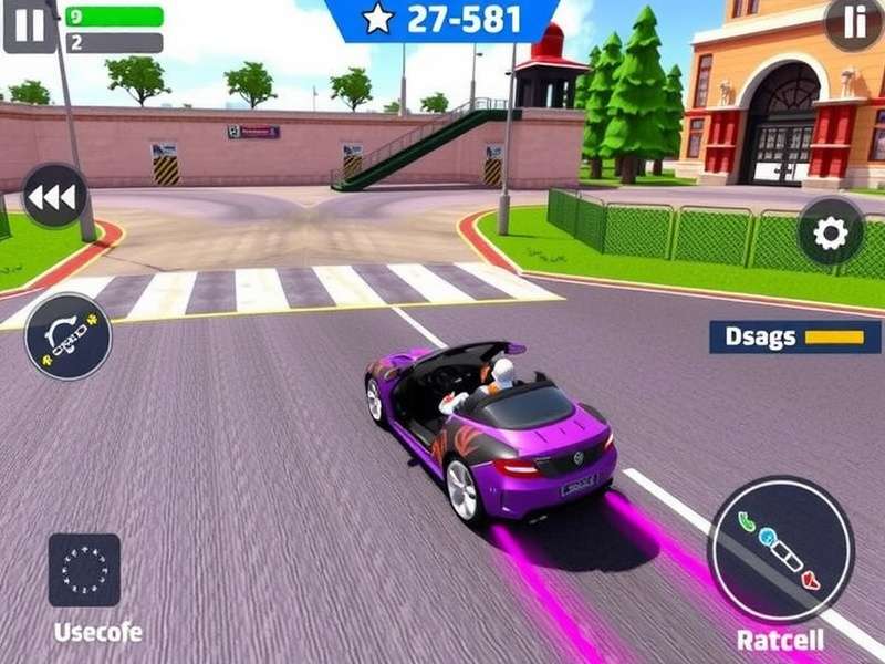 Asphalt 9 Legends gameplay screenshot showing supercars racing through Dubai