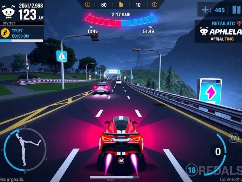 Asphalt 9 Reddit community screenshot showing discussions and tips