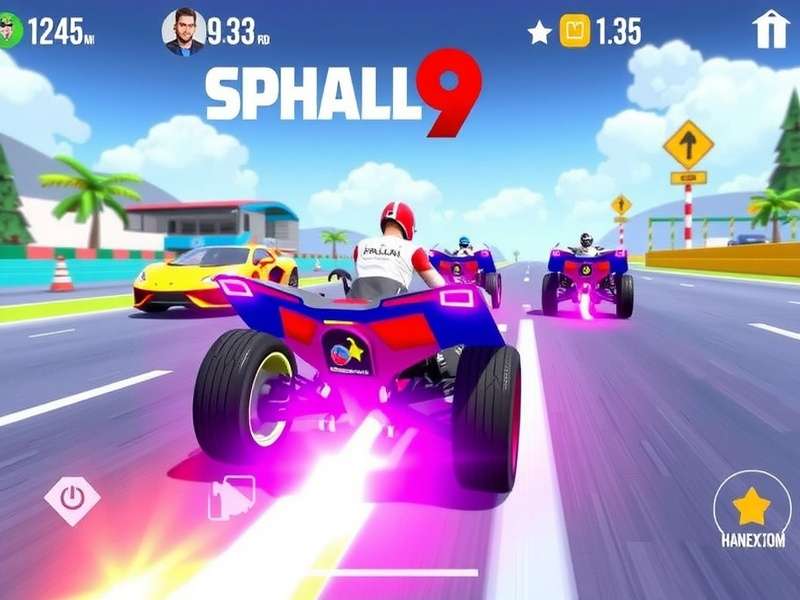 Asphalt 9 Mod APK 2025 Gameplay Screenshot