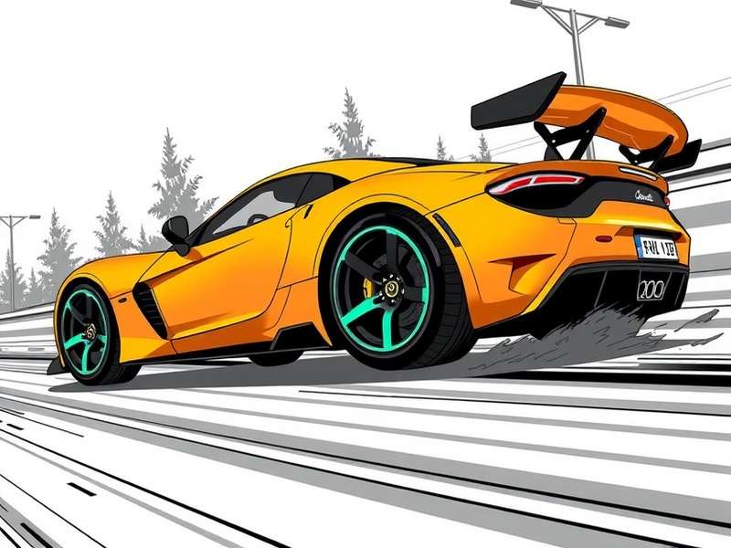 Ferrari SF90 Stradale drawing reference