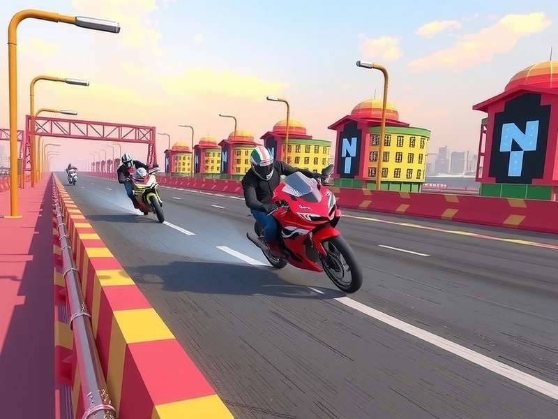 Asphalt 9 Stunt Car Performing a Barrel Roll Mid-Air