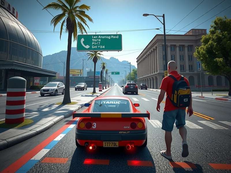 Asphalt 5 vintage gameplay screenshot showing classic cars and city tracks