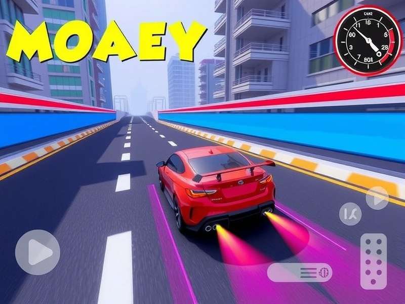 Asphalt 9: Legends gameplay screenshot showing high-speed race