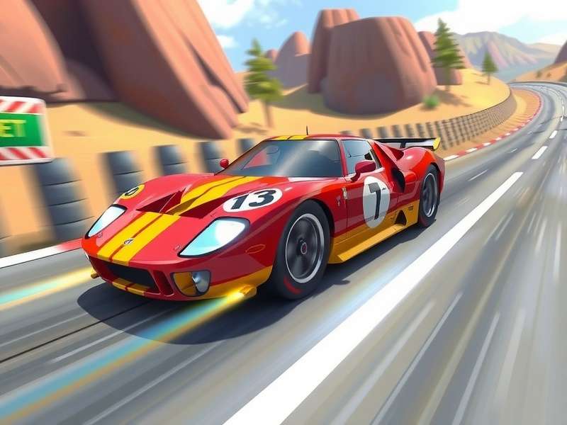 Asphalt 9 Racing Car in action on a futuristic city track