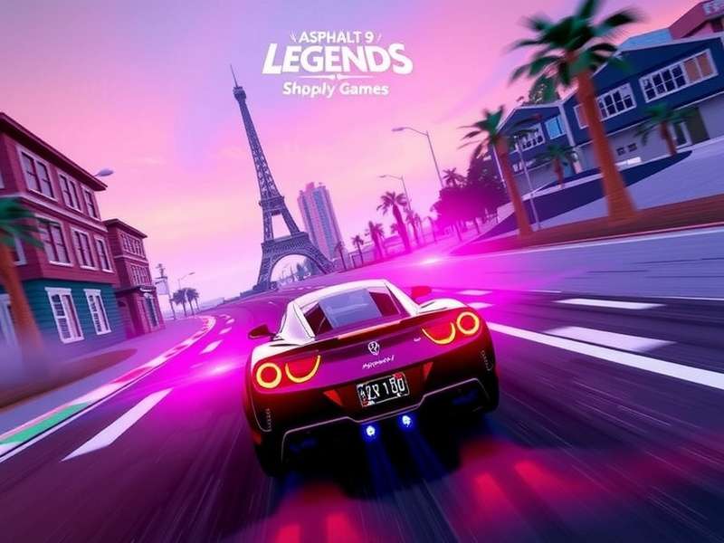 Asphalt 9 Legends Gameplay Screenshot