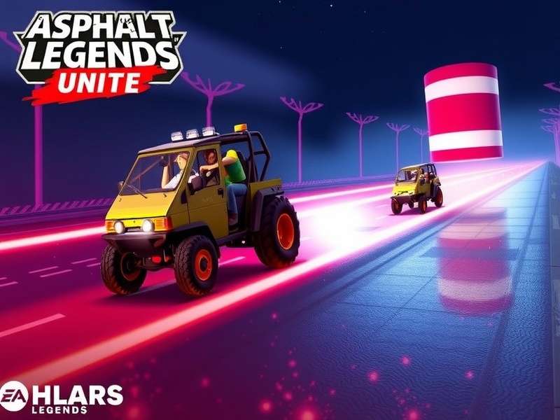 Asphalt 9 Legends PC Gameplay Screenshot - High-speed Racing Action