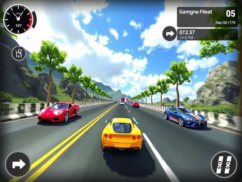 Collection of high-speed supercars in Asphalt 9 gameplay
