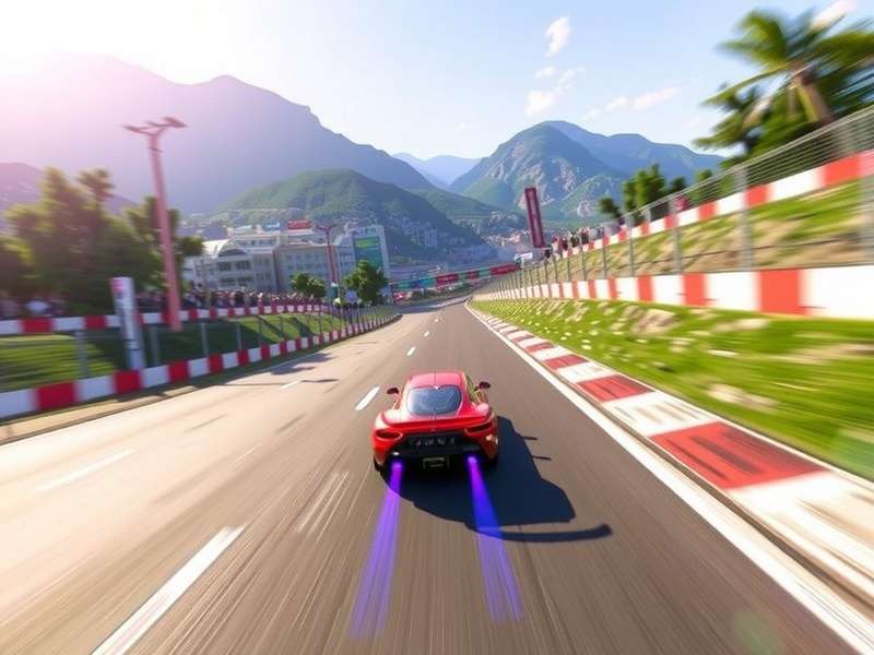 Asphalt 9 Grand Prix intense racing moment showing supercars competing