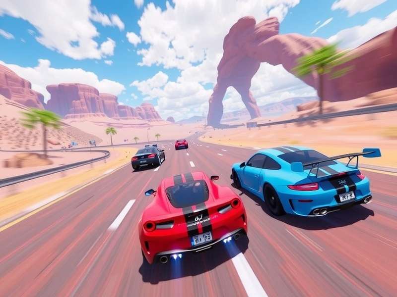 Asphalt 9 Legends Gameplay on PC - Hypercars racing in Dubai