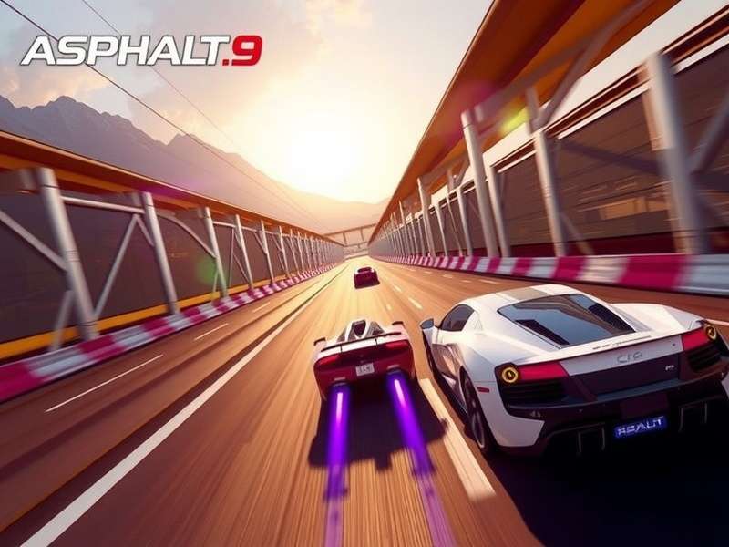 Asphalt 9 car upgrade interface showing performance improvements