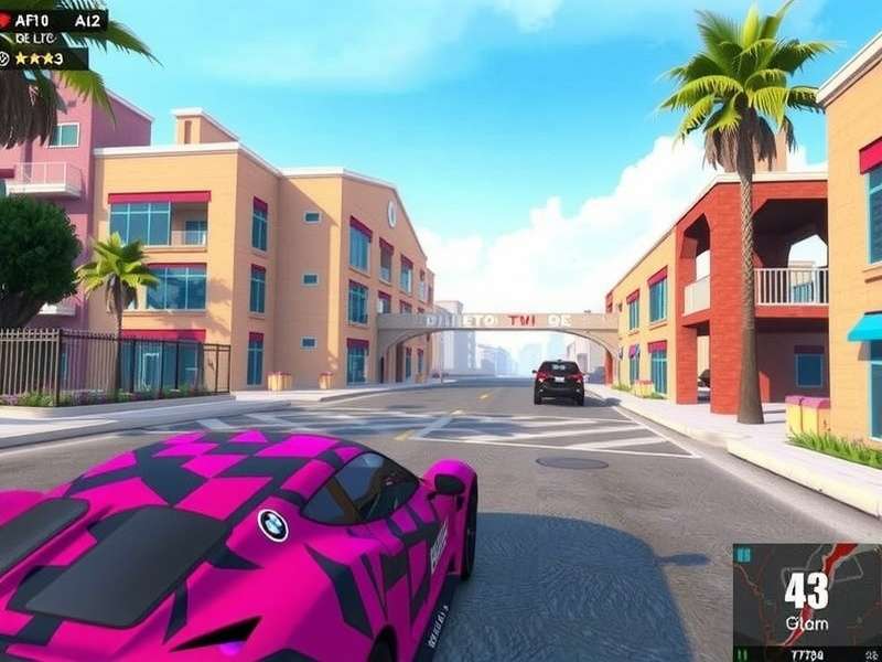 Asphalt 9 gameplay with sports car drifting on city track