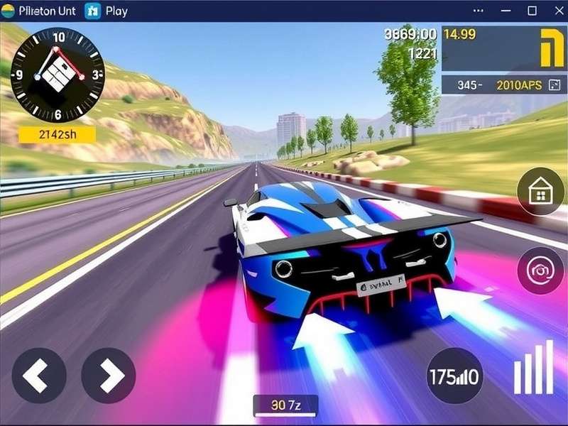 Asphalt 9 Mod Apk Unlimited Money and Tokens Latest gameplay screenshot showing a high-speed race with unlimited nitro
