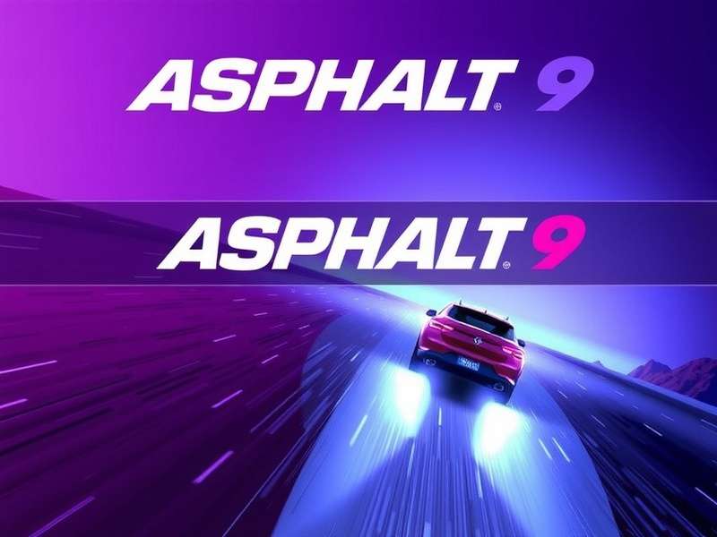 Asphalt 9 soundtrack playlist collage with racing cars and music notes