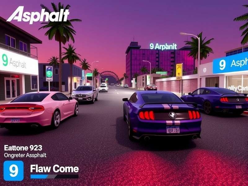 Asphalt 9 Legends gameplay screenshot showing a high-speed race with Indian flag colours