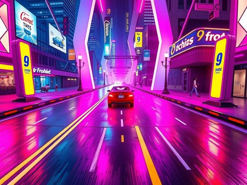 Asphalt 9 Music — Legendary Soundtrack Experience with neon-lit racing and audio waves