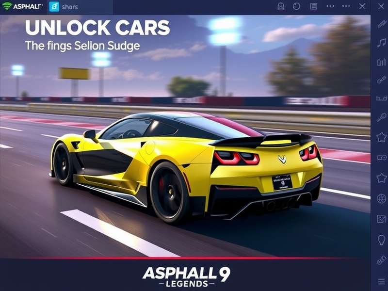 Asphalt 9 Legends garage with multiple exotic cars lined up for unlock