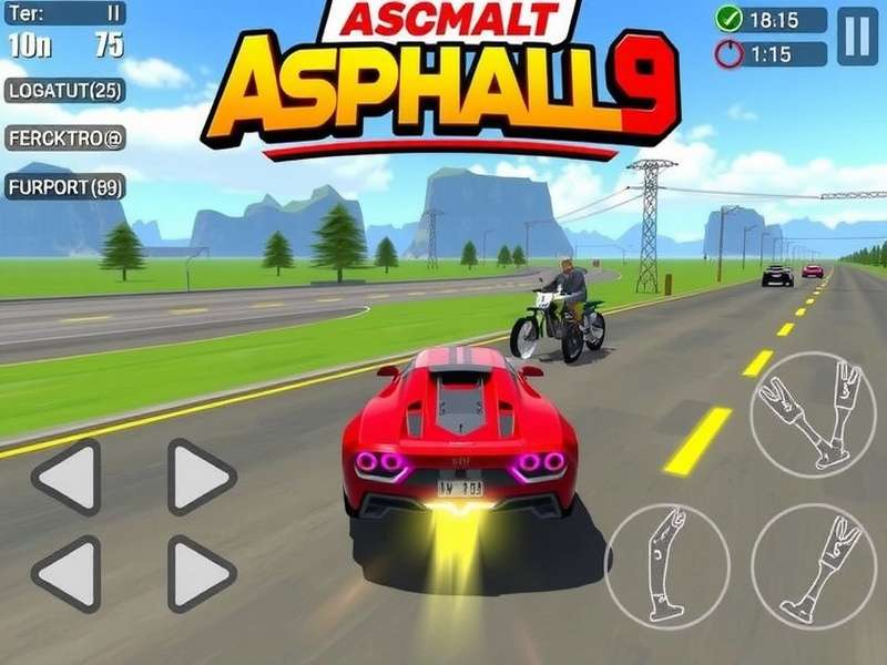 Asphalt 9 Mod Apk Latest Version – Unlimited Money and Tokens