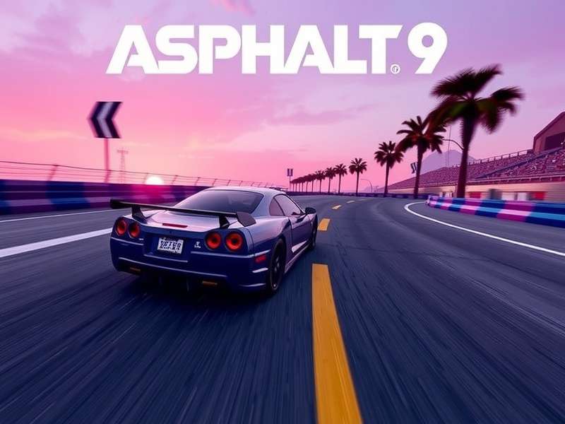 Asphalt 9 Legends gameplay on PC with mod apk features