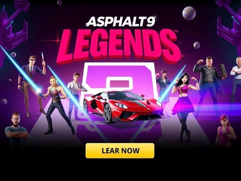 Asphalt 9 Legends redeem codes 2025 banner showing free tokens and unlocked cars for Indian players